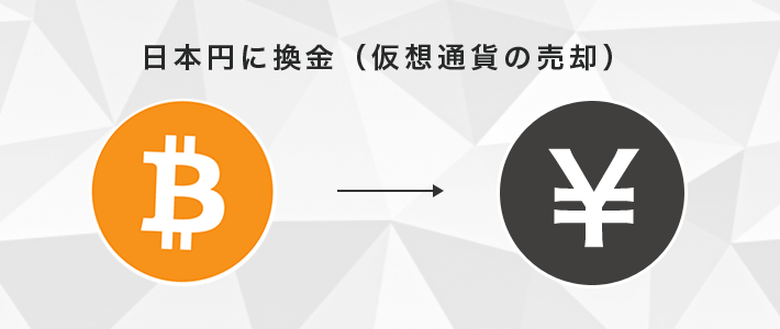 日本円に換金